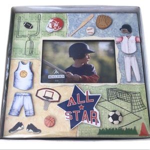 4 X 6 Scrapbook Frame Sports